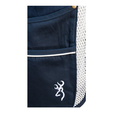 SCHIETVEST VOOR HEREN BROWNING SHOOTING VEST SPORT SHOOTER GAUCHER - MARINEBLAUW