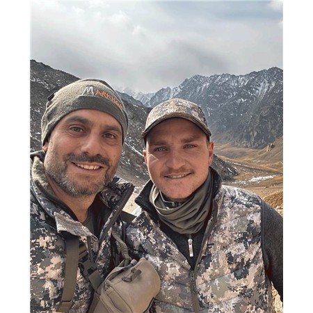 SCHLAUCHSCHAL MARKHOR SUMIT BAS PRO BEANNIE - KHAKI