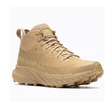 SCHOENEN MAN - GROEN MERRELL AGILITY PEAK 5 GTX WATERPROOF MID - VERT