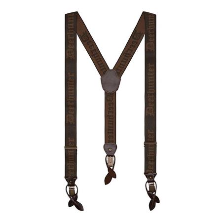 Seler Deerhunter Combi Braces Button And Clips - Brun