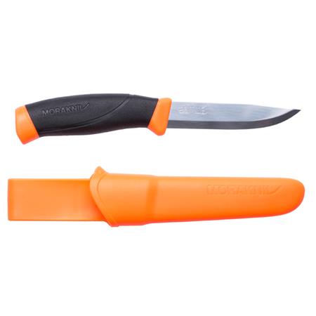 Série Limitada - Faca Morakniv Chasseur.Com Edição 2026 - Modelo Companion - Laranja/Preto