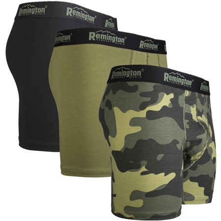 Σετ Ανδρικών Μποξέρ Remington - Πράσινο - Paketo 3