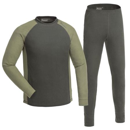 Σετ Ανδρικών Εσωρούχων Pinewood Finnveden Base Layer M - Πράσινο
