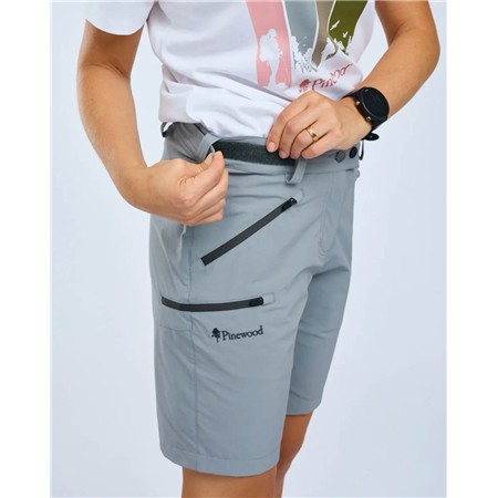 SHORT FEMME PINEWOOD ABISKO LIGHT STRETCH - MID GREY