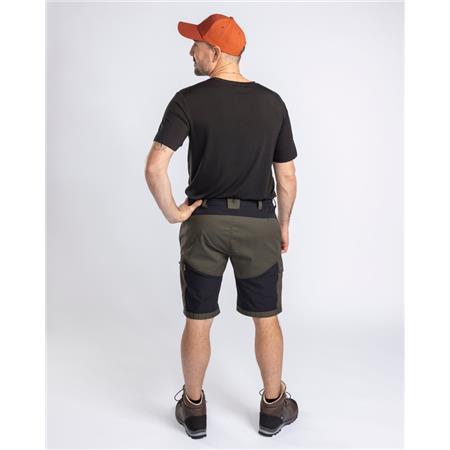 SHORT HOMME PINEWOOD FINNVEDEN TRAIL HYBR - NOIR/VERT