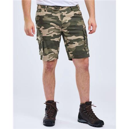 SHORT HOMME PINEWOOD VÄRNAMO SERENGETI - KHAKI CAMOU