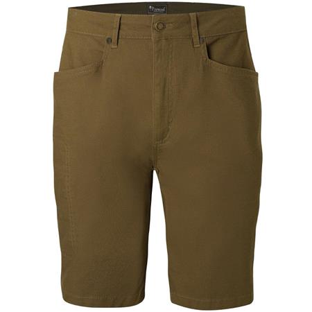 Short Homme Pinewood Värnamo Vintage Canvas - Olive Marron