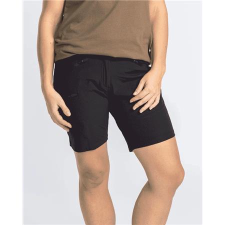 SHORTS TIL KVINDER PINEWOOD ABISKO LIGHT STRETCH W - SORT