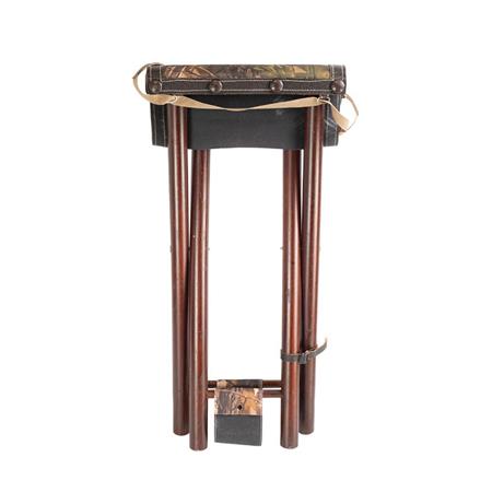 SITZ FÜR DEN ANSITZ JANUEL BOST EN BOIS AVEC ASSISE TISSU