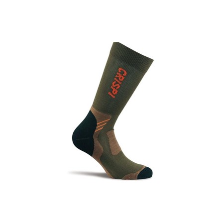 Skarpetki Męskie Crispi Active 331 - Zielony/Pomarańczowy