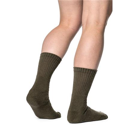 SKARPETKI UNISEX WOOLPOWER CLASSIC 200 - ZIELONE