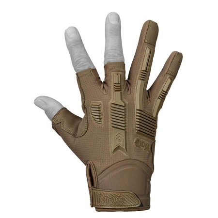 Skyttehandskar Mog Target Ergoshield Trivium - Coyote