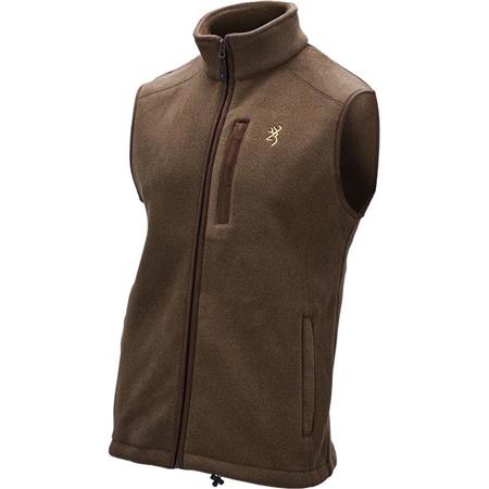 Sleeveless Men's Fleece Browning Summit Khaki