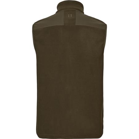 SLEEVELESS MEN'S FLEECE HARKILA FJELL - HUNTING GREEN/WILLOW GREEN