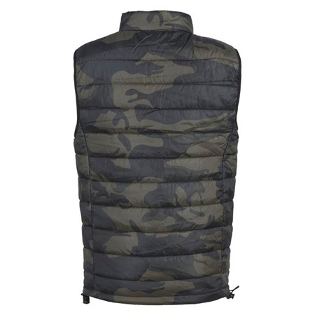 SLEEVELESS VEST JUNIOR PERCUSSION CAMO TREK PADDED CAMO
