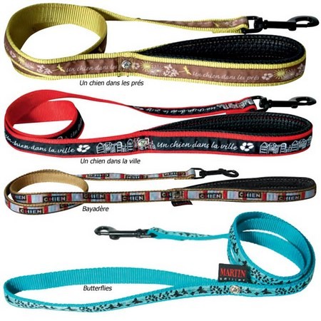 Smycz Nylonowa Dla Psa Martin Sellier Kolekcja Z Nadrukiem