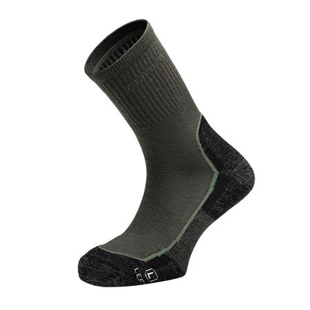 SOCKEN CHIRUCA ANTI-TIQUES - KAKI/NOIR