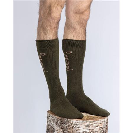 SOCKEN PINEWOOD HUNTERS LONG - MOSS GREEN