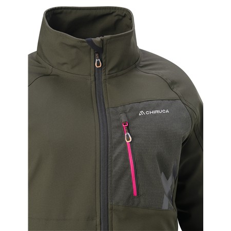SOFTSHELL DAMES CHIRUCA ODISEA LADY 07 - GROEN/BRUIN
