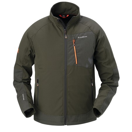 Softshell Heren Chiruca Odisea 01 - Groen/Bruin