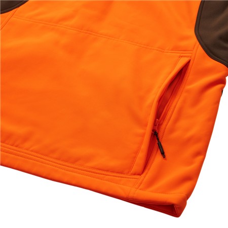 SOFTSHELL HERRE DEERHUNTER ROGALAND - SAFETY ORANGE