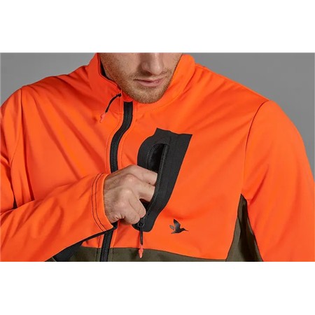 SOFTSHELL HERRE SEELAND FORCE ADVANCED - ORANGE