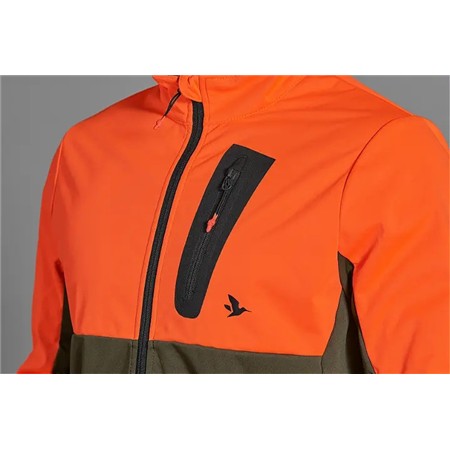 SOFTSHELL HERRE SEELAND FORCE ADVANCED - ORANGE