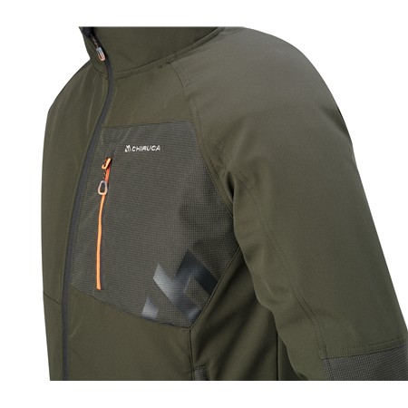 SOFTSHELL HOMME CHIRUCA ODISEA 01 - VERT/MARRON