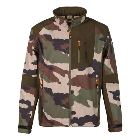 Softshell Homme Percussion Camo Ce - Vert