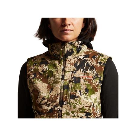 SOFTSHELL KORTE MOUWEN DAMES SITKA JETSTREAM - OPTIFADE SUBALPINE