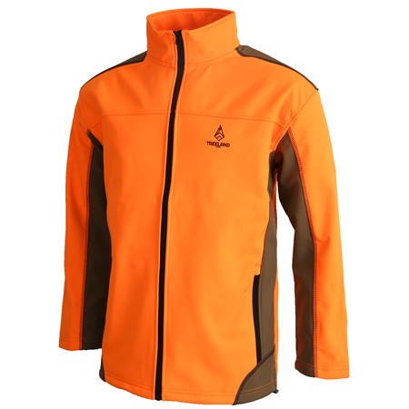Softshell Męski Odpychający Wodę Treeland T317 - Pomarańczowy