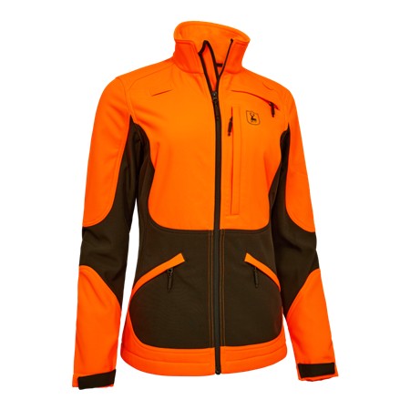 Softshell Mujer Deerhunter Lady Rogaland - Naranja De Seguridad