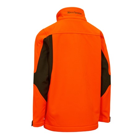 SOFTSHELL ΠΑΙΔΙΚΌ DEERHUNTER ROGALAND - ΠΟΡΤΟΚΑΛΊ ΑΣΦΑΛΕΊΑΣ