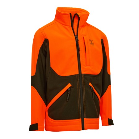 Softshell Παιδικό Deerhunter Rogaland - Πορτοκαλί Ασφαλείασ