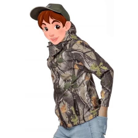 Softshell Til Børn Bartavel Buffalo Camo - Camo Blad