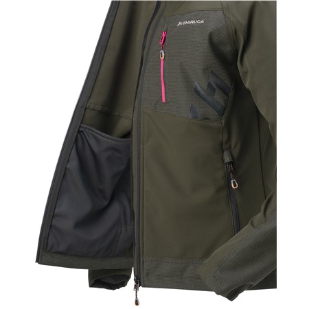 SOFTSHELL TIL KVINDER CHIRUCA ODISEA LADY 07 - GRØN/BRUN