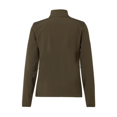 SOFTSHELL TIL KVINDER HARKILA SCANDINAVIAN - PILGRØN/SKYGGEBRUN