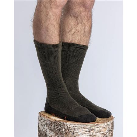 SOKKER PINEWOOD HUNTERS TERRY WOOL - GRØN