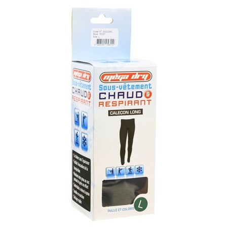 SOUS VETEMENT PERCUSSION CALECON MEGADRY - KAKI