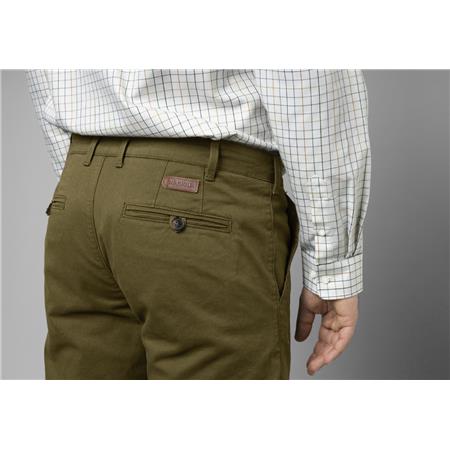 SPODNIE MĘSKIE HARKILA NORBERG CHINOS - BUKOWA ZIELEŃ