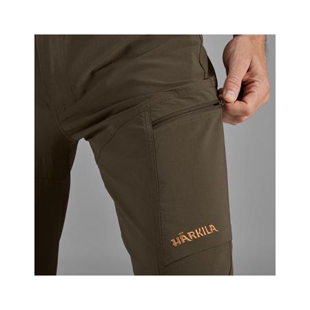 SPODNIE MĘSKIE HARKILA TRAIL - ZIELONY