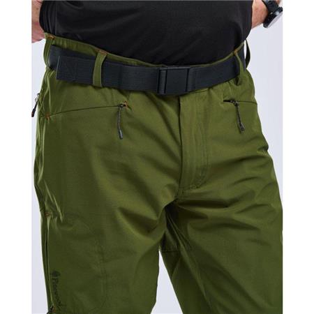 SPODNIE MĘSKIE PINEWOOD FINNVEDEN SPORTS LIGHT 3/4 - SOSNOWA ZIELEŃ