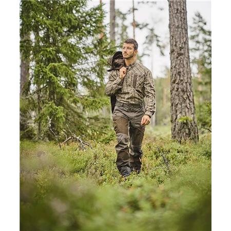 SPODNIE MĘSKIE PINEWOOD FURUDAL TRACKING - ZIELONY