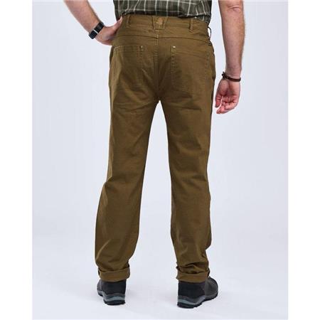 SPODNIE MĘSKIE PINEWOOD VÄRNAMO VINTAGE CANVAS - OLIWKOWO-BRĄZOWY