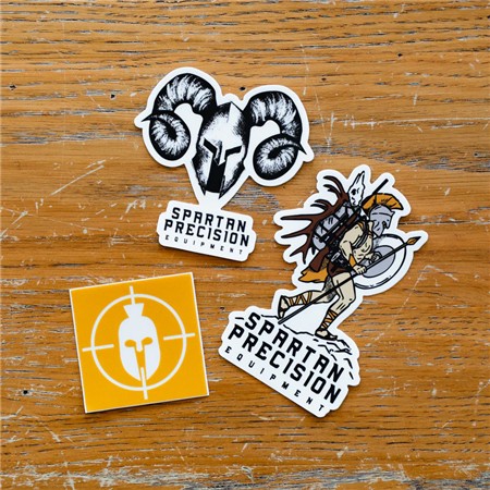 Sticker Pack Spartan - Pack Of 3