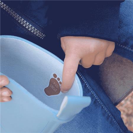 STIVALI BAMBINO - SENAPE ROUCHETTE CLEAN KIDS - MOUTARDE
