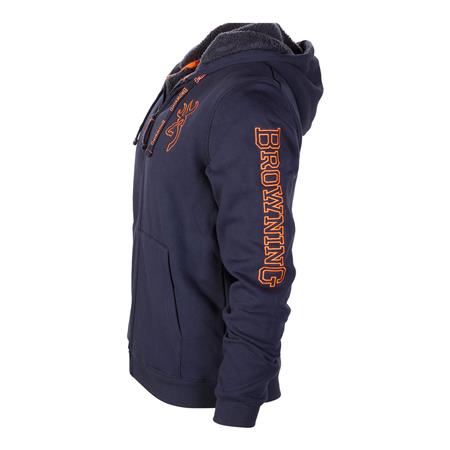 SUDADERA HOMBRE BROWNING WARM SNAPSHOT - BLEU