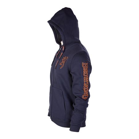 SUDADERA HOMBRE BROWNING WARM SNAPSHOT - BLEU