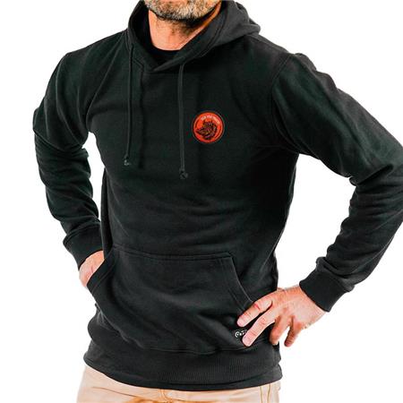Sudadera Javalí Sur Vos Traces - Noir