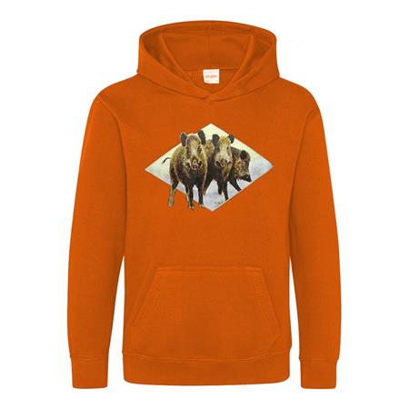 Sudadera Junior Bartavel Sanglier - Naranja